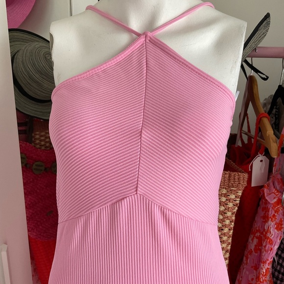 🛑🛑🛑🌸HALTER MIDI DRESS - Picture 5 of 5